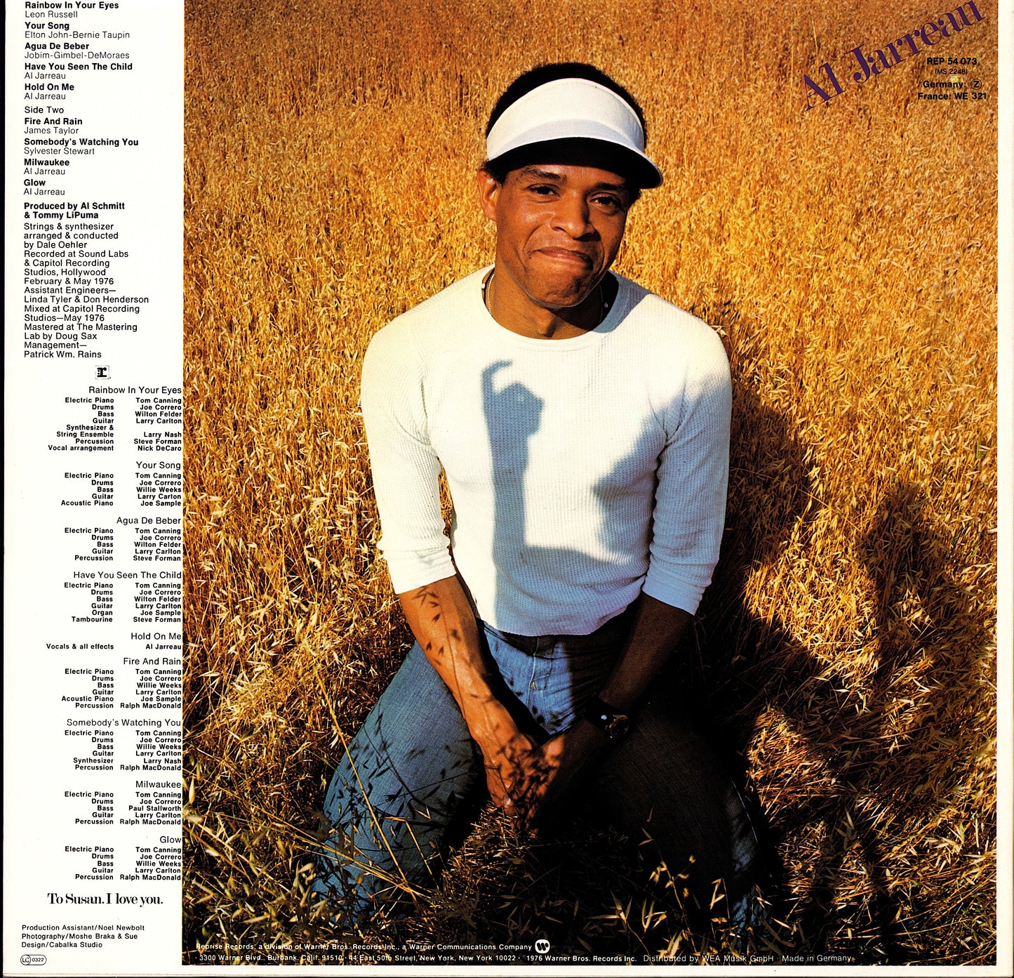 Al Jarreau – Jarreau Vinyl LP Kopie Kopie