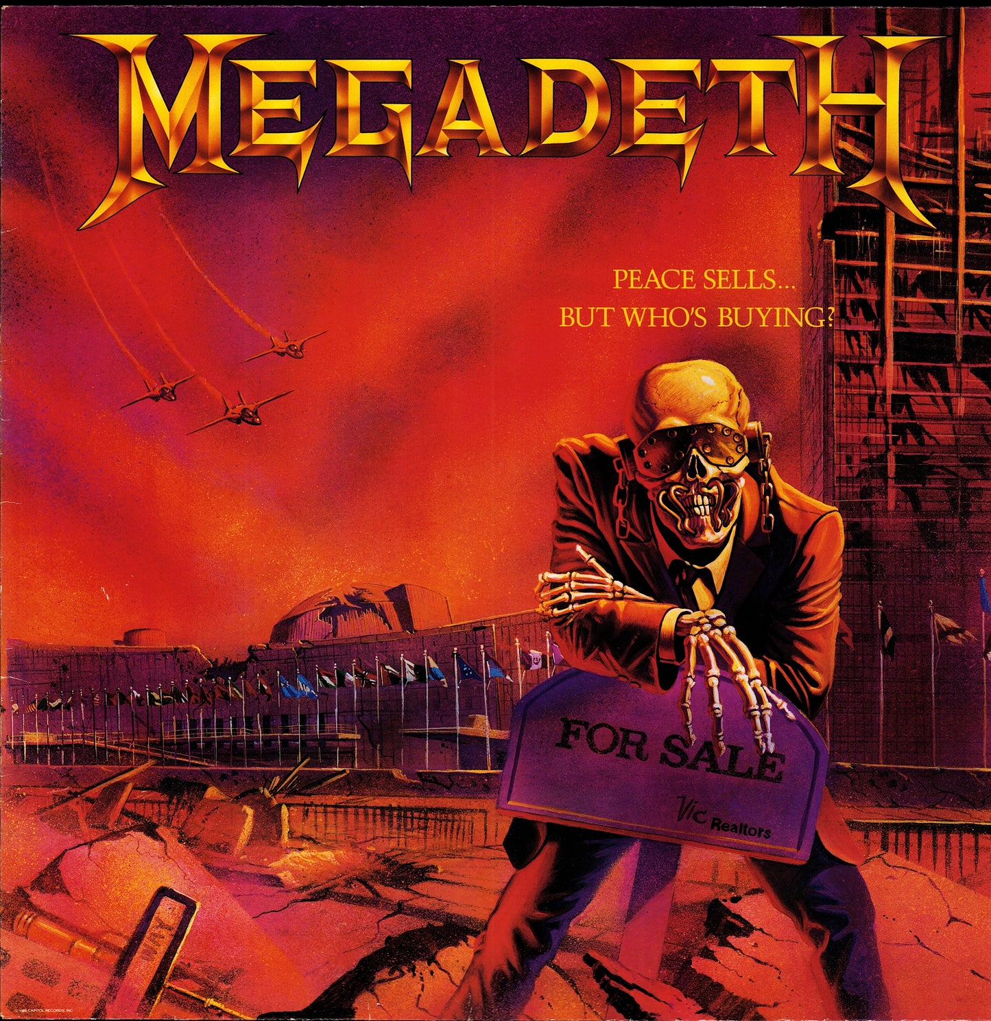 Megadeth - Peace Sells... But Who's Buying? (Vinyl LP | EU Original | 1986)
