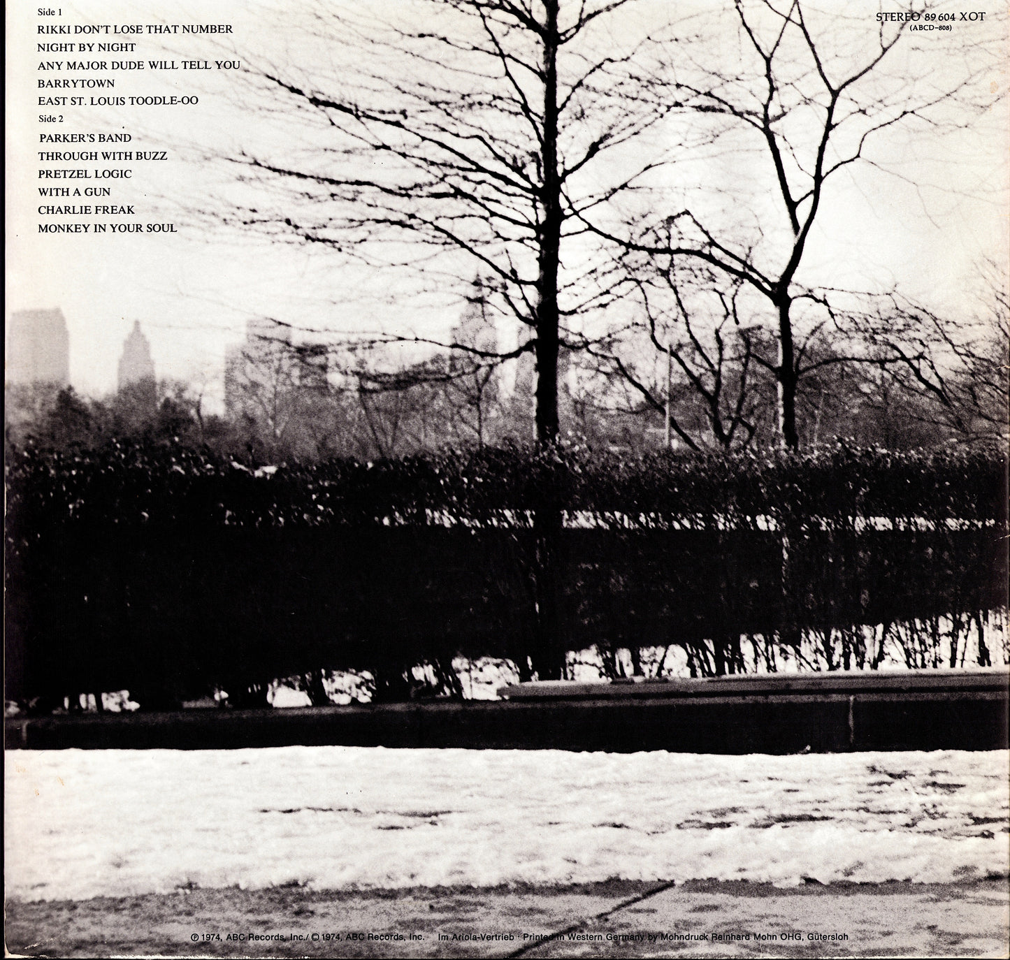 Steely Dan ‎- Pretzel Logic Vinyl LP