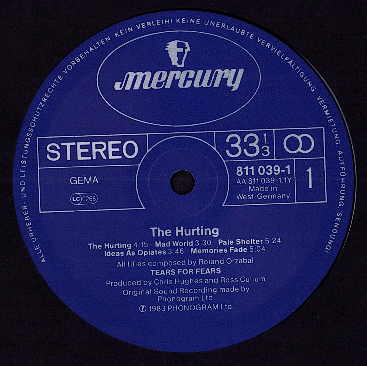 Tears For Fears - The Hurting (Vinyl LP | DE Original | 1983)