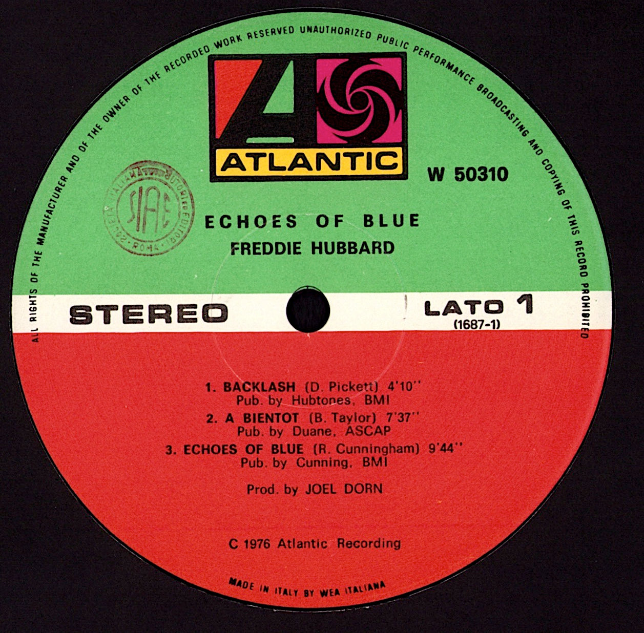 Freddie Hubbard – Echoes Of Blue Vinyl LP