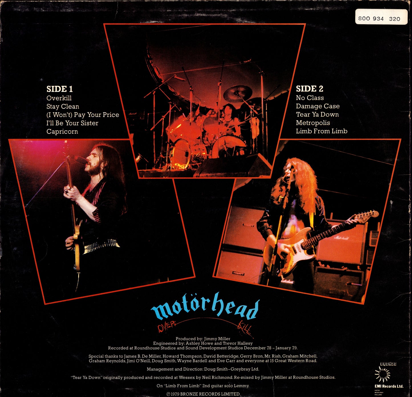 Motörhead – Another Perfect Day Vinyl LP Kopie