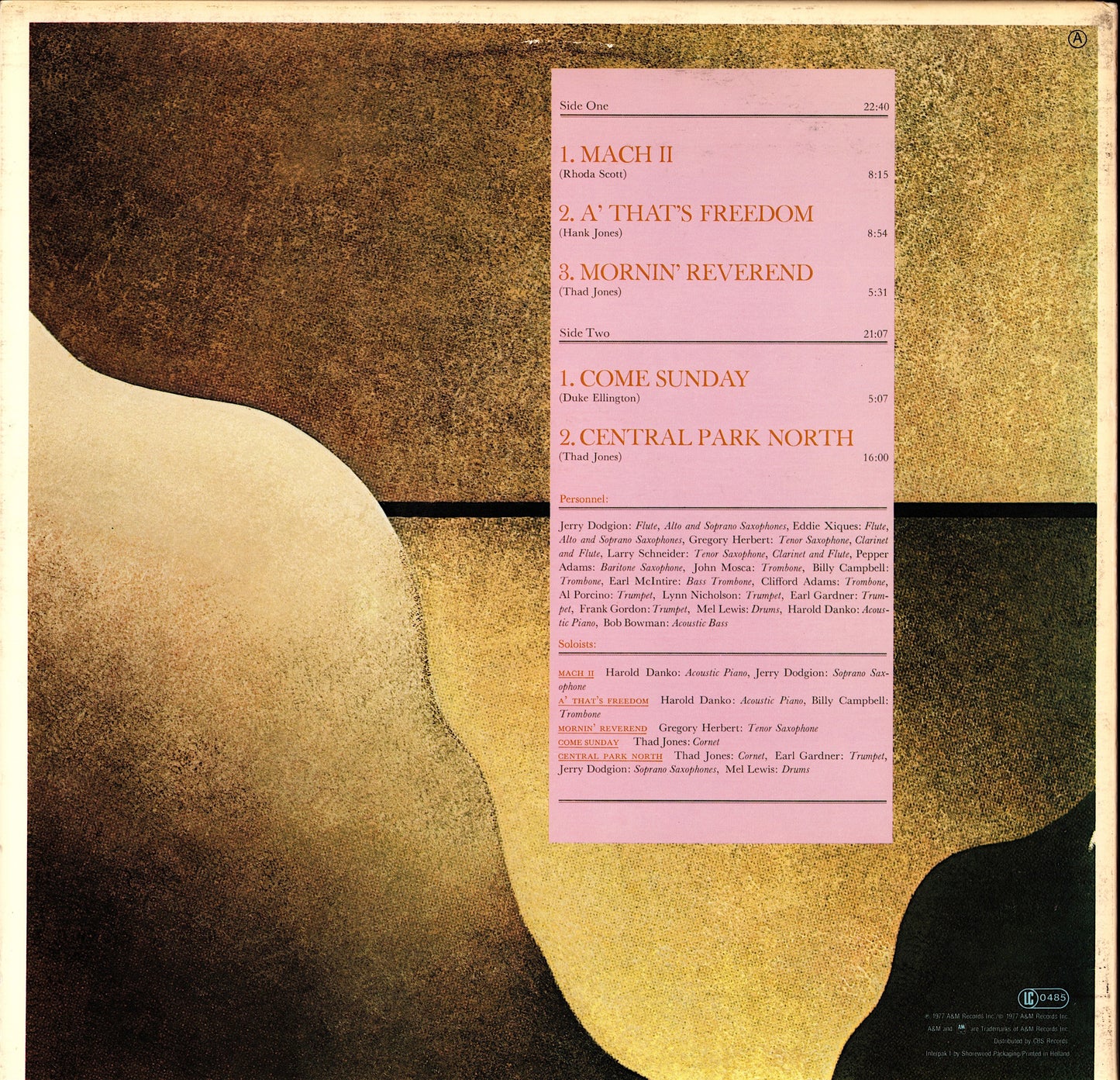 Thad Jones & Mel Lewis – Live In Munich (Vinyl LP)