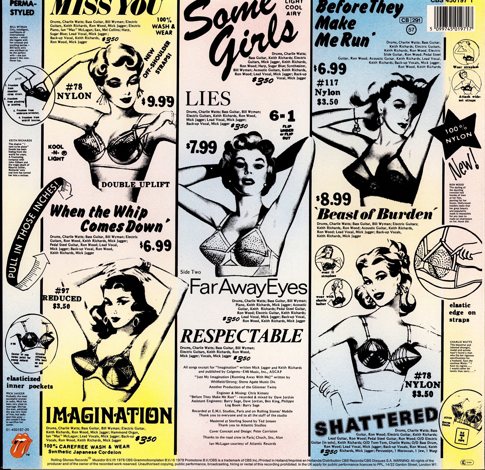 The Rolling Stones ‎- Some Girls Vinyl LP