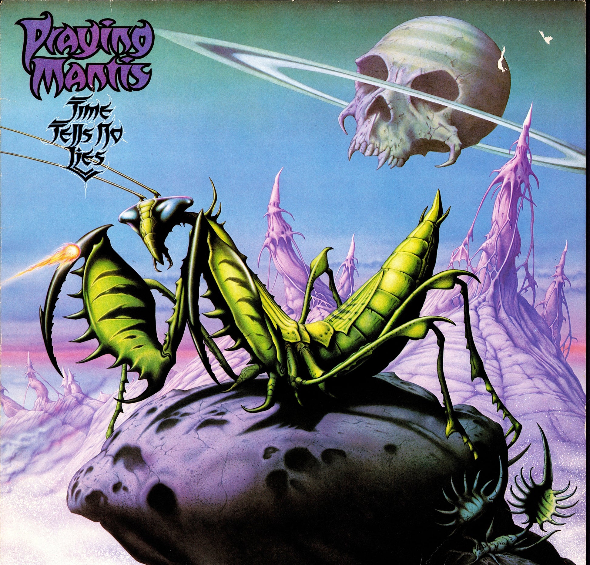 Praying Mantis - Time Tells No Lies Vinyl LP | DE Original | 1981