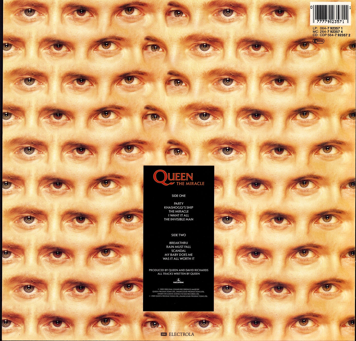 Queen - The Miracle (Vinyl LP | EU Original | 1989)
