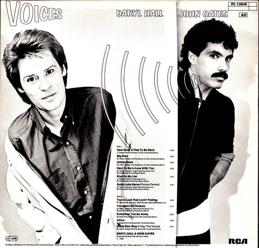 Daryl Hall & John Oates - Voices (Vinyl LP | DE Original | 1980)