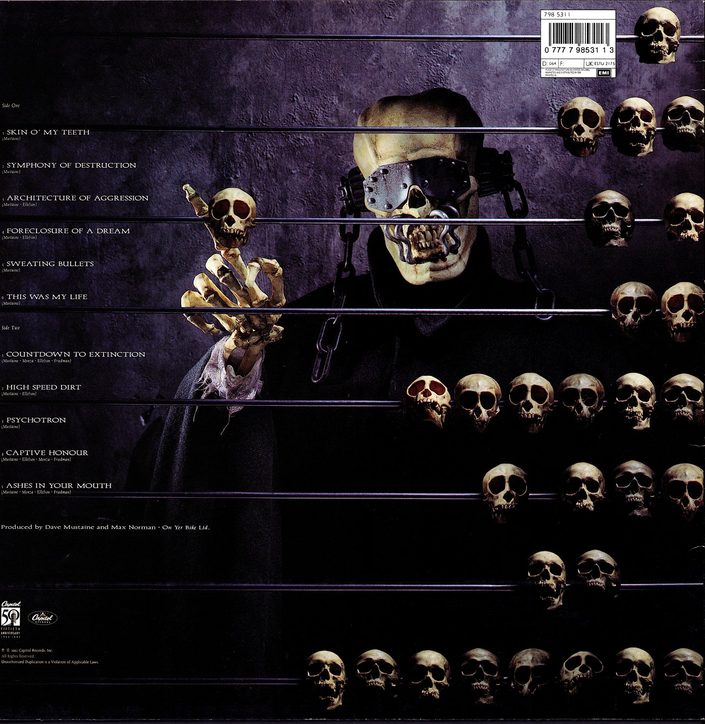 Megadeth - Countdown To Extinction (Vinyl LP | UK/EU Original | 1992)