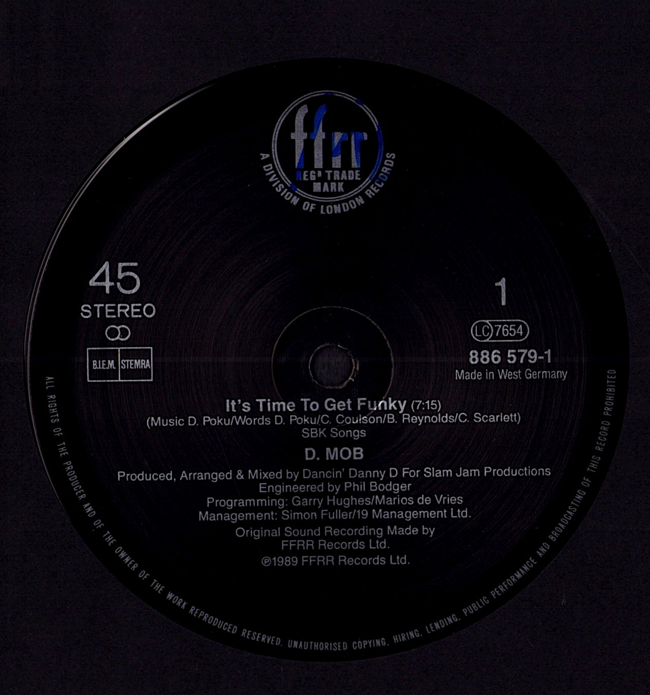 Oran "Juice" Jones - The Rain Vinyl 12" Maxi | EU Original | 1986 Kopie Kopie