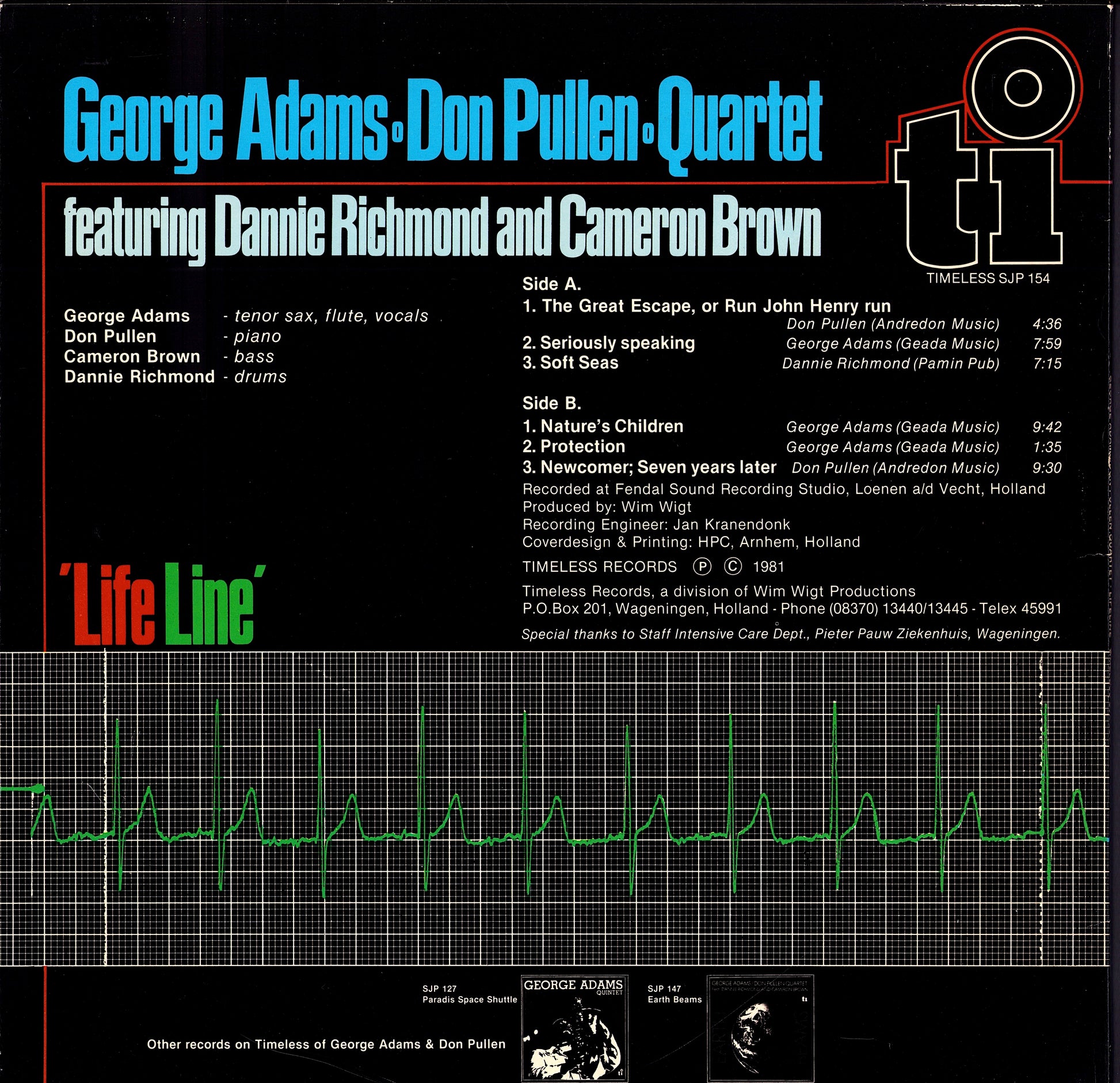 Cedar Walton With Curtis Fuller, Bob Berg, Sam Jones And Billy Higgins – Eastern Rebellion 3 Vinyl LP Kopie