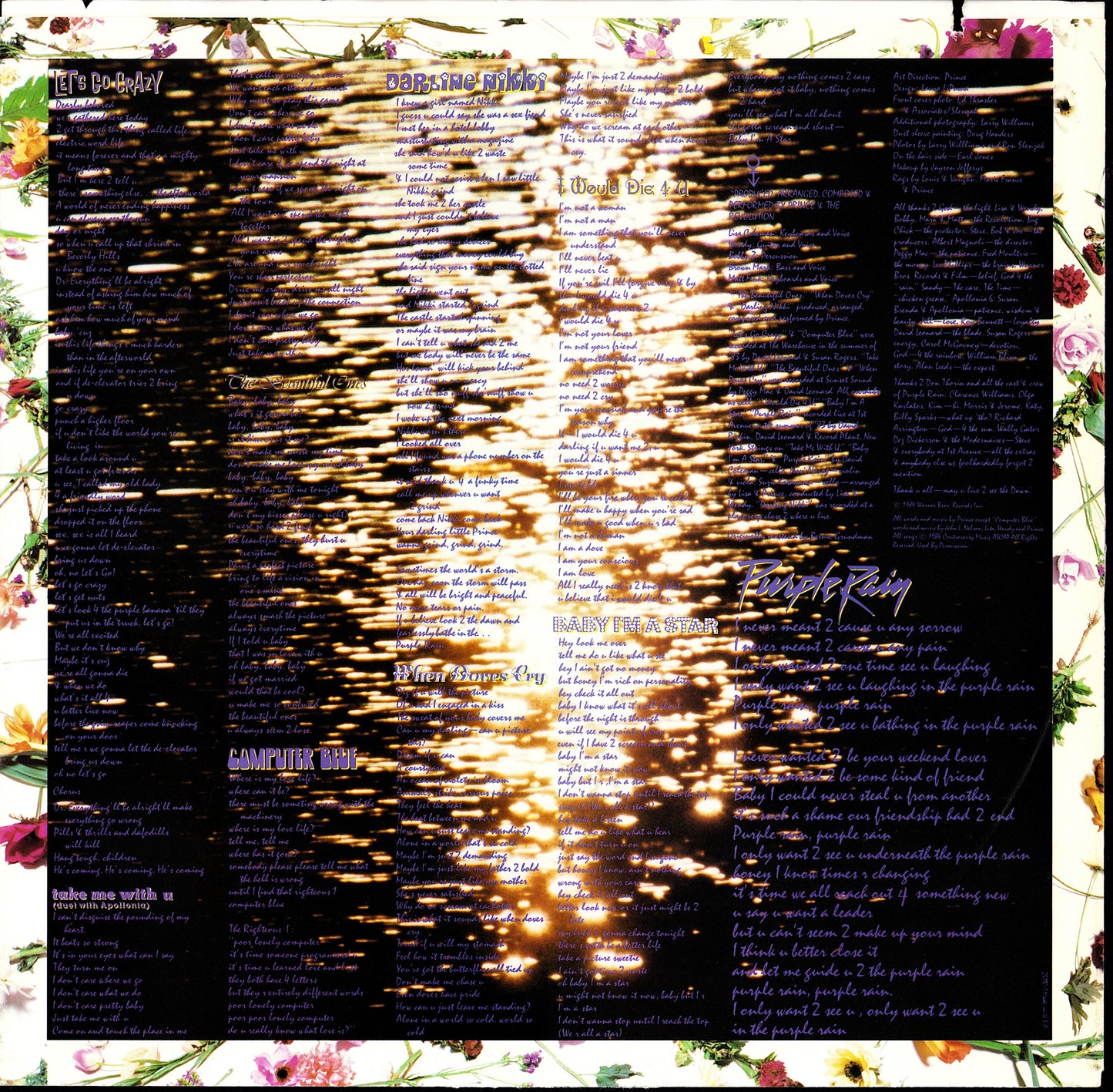 Prince And The Revolution - Purple Rain Vinyl LP + Poster