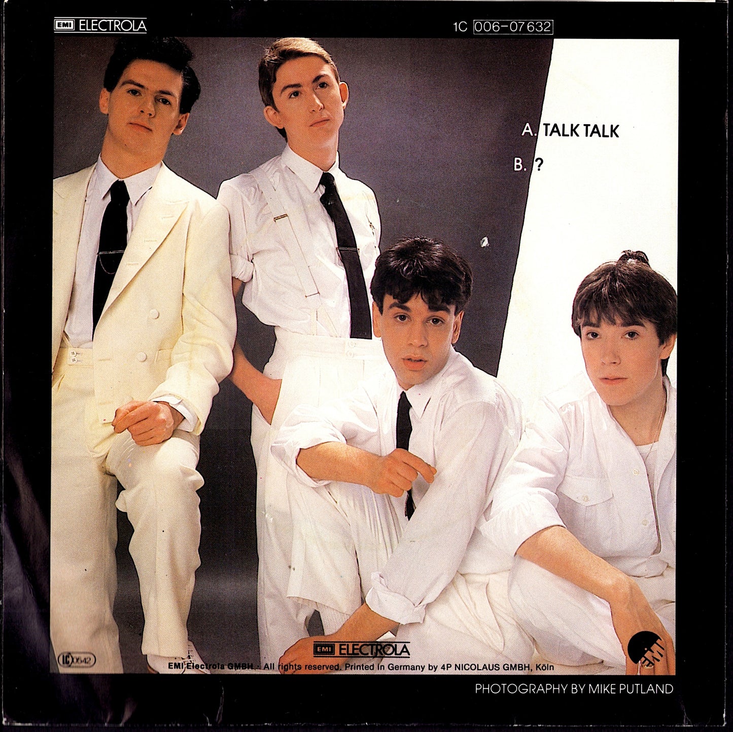 Talk Talk - Talk Talk Vinyl 7" | EU Original | 1982