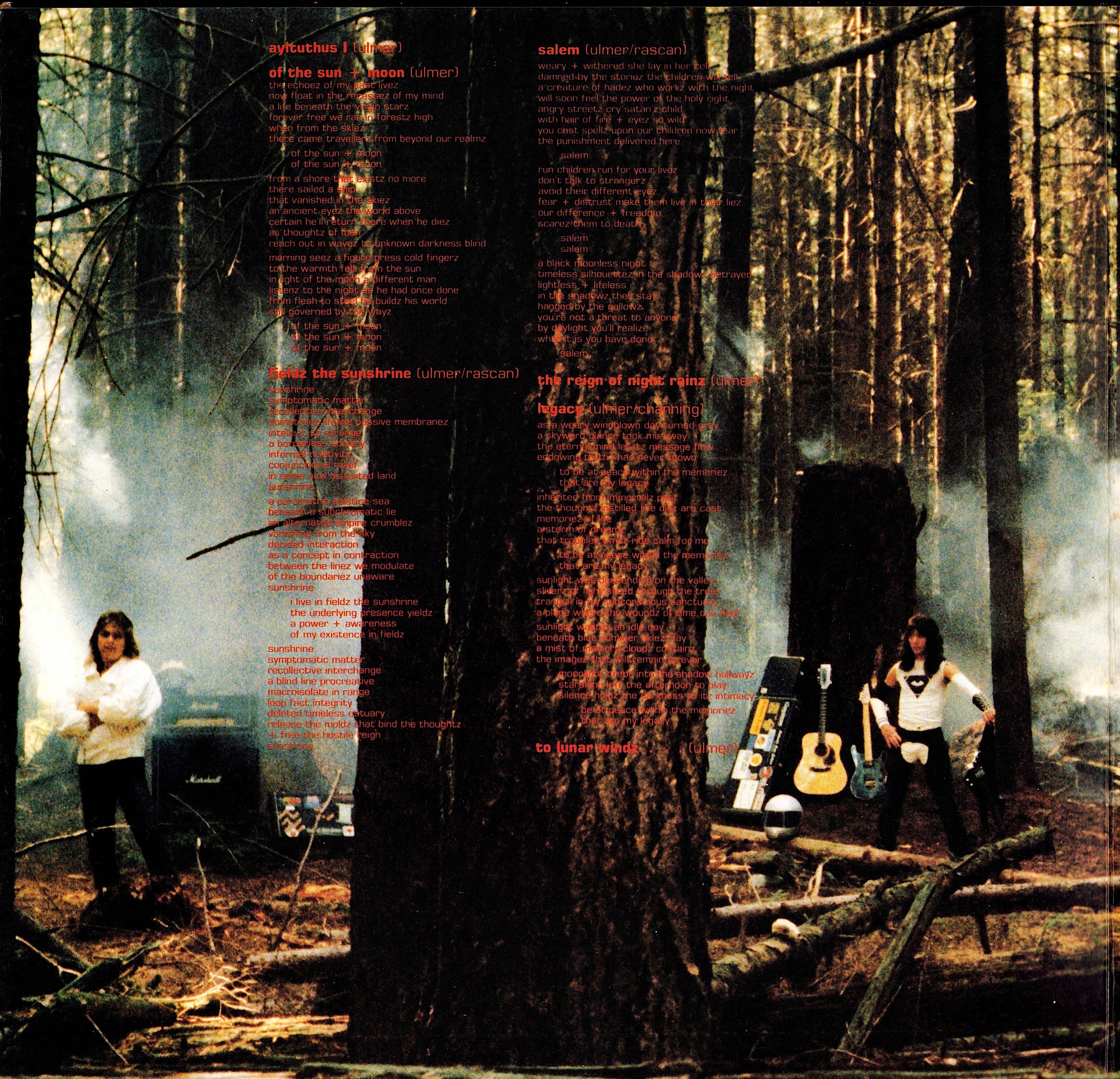 Sacred Blade – Of The Sun + Moon Vinyl LP