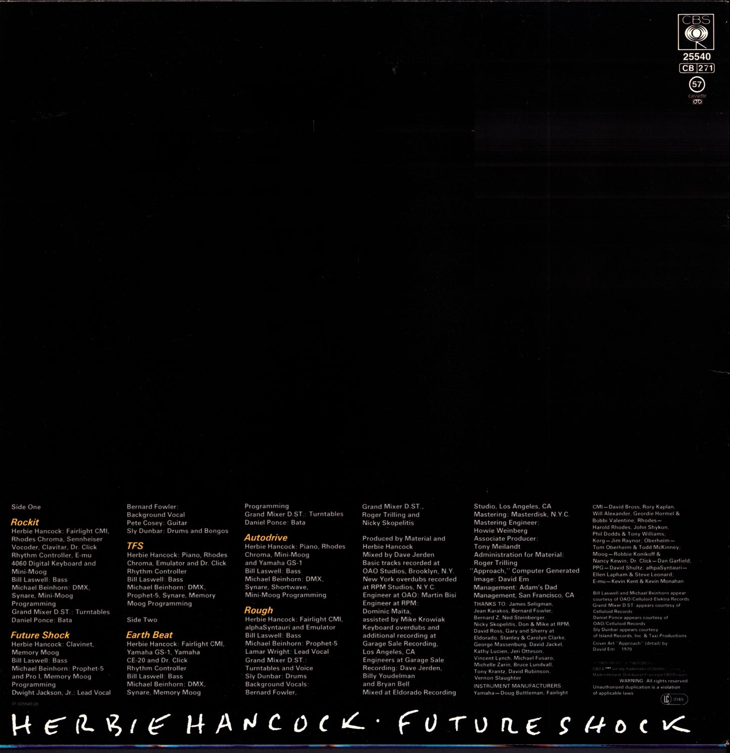 Herbie Hancock - Future Shock (Vinyl LP)