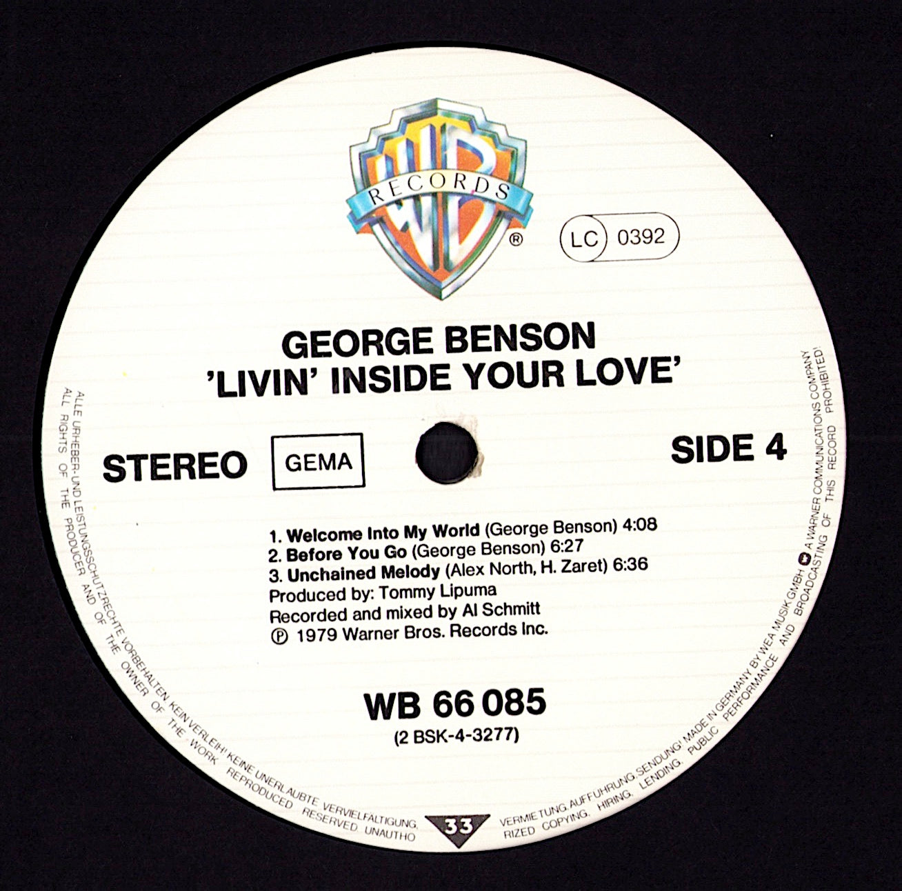 George Benson – Give Me The Night Vinyl LP Kopie