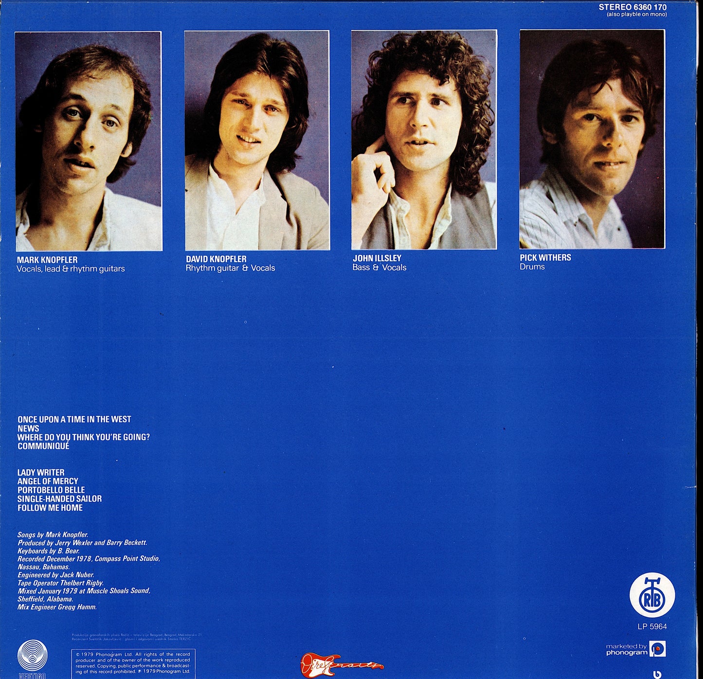 Dire Straits - Communique Vinyl LP | YU Repress | 1979