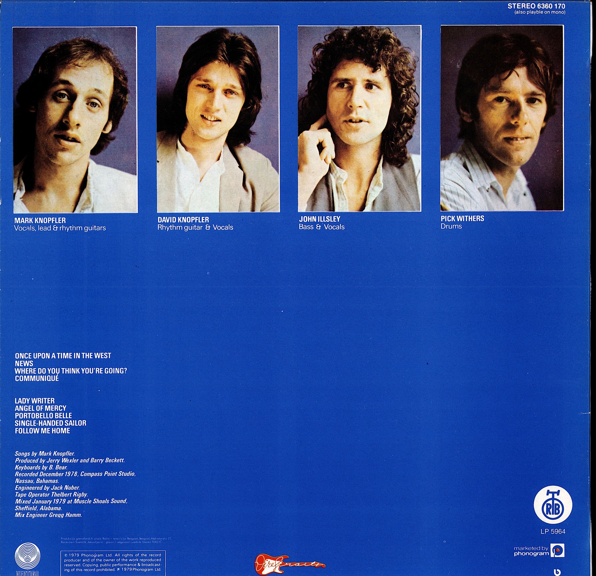 Dire Straits - Communique Vinyl LP | YU Repress | 1979