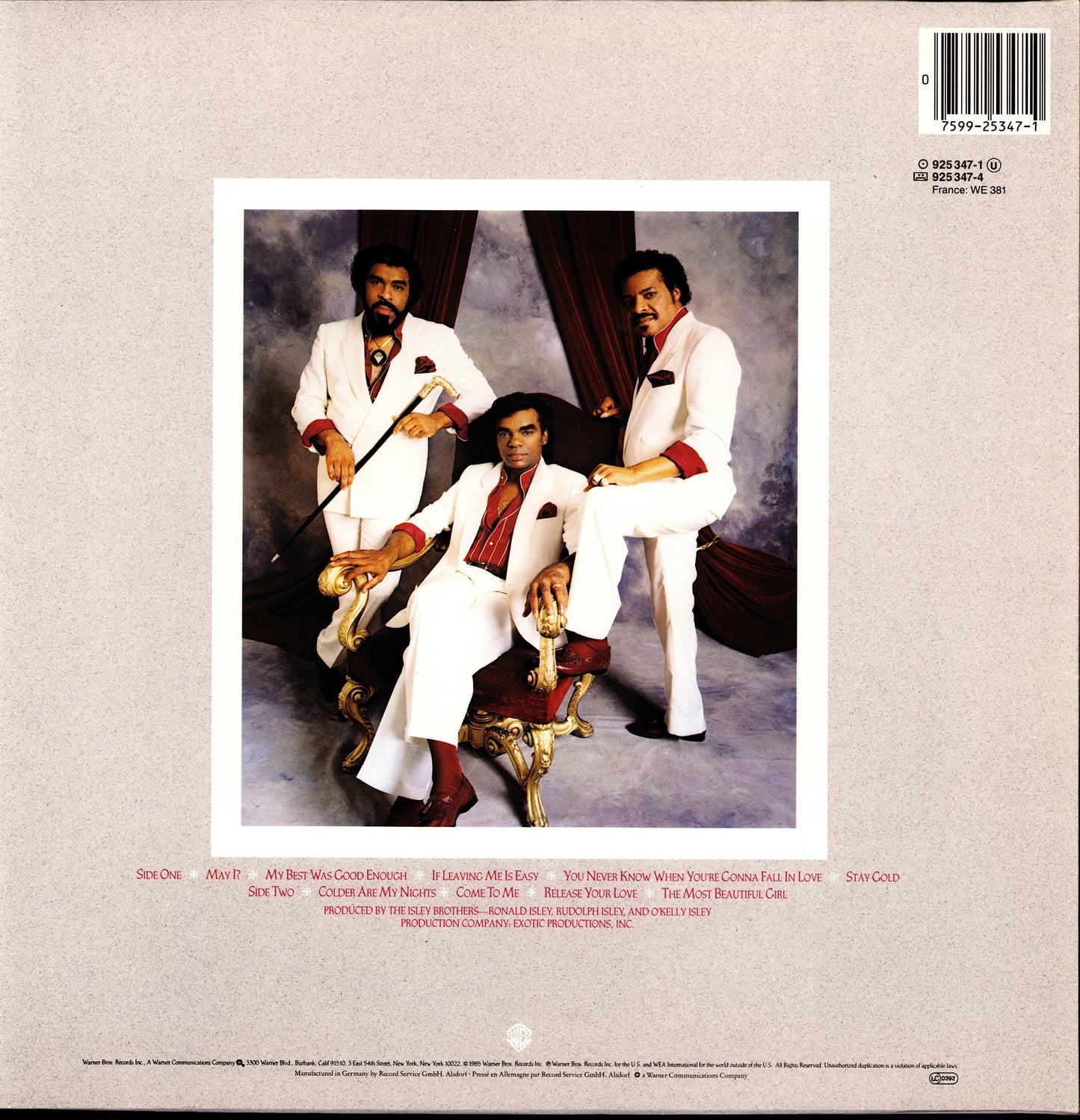 The Isley Brothers – The Real Deal Vinyl LP Kopie Kopie Kopie