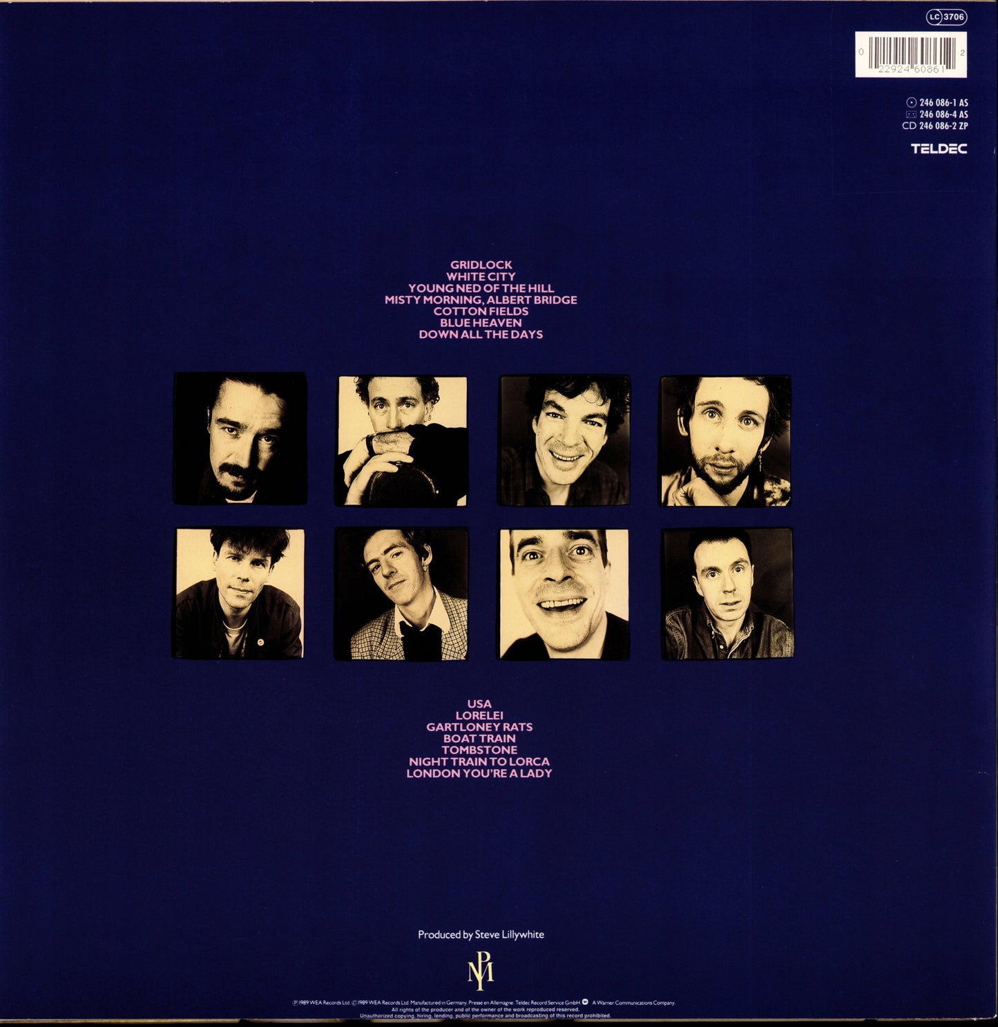 The Pogues - If I Should Fall From Grace With God Vinyl LP Kopie Kopie