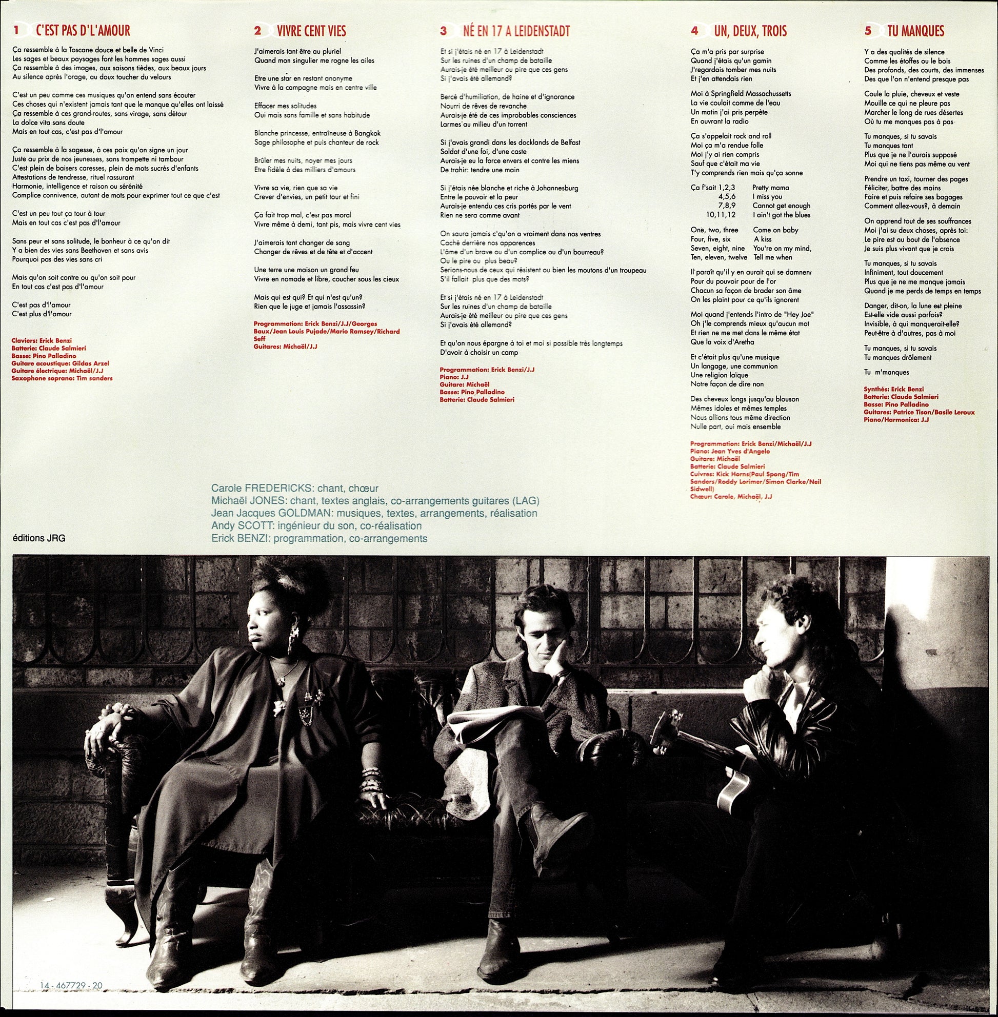 Fredericks Goldman Jones ‎– Fredericks Goldman Jones Vinyl LP