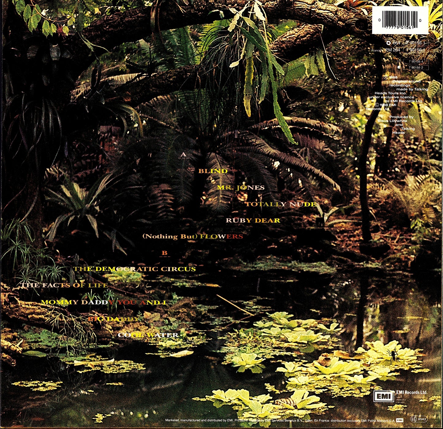 Talking Heads - Naked Vinyl LP