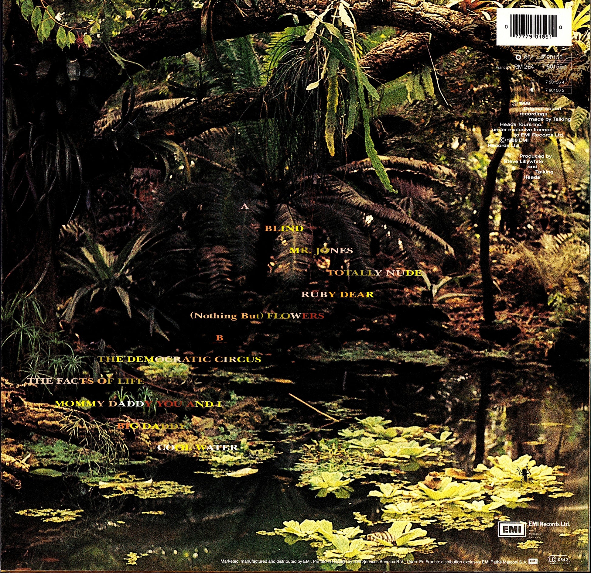 Talking Heads - Naked Vinyl LP