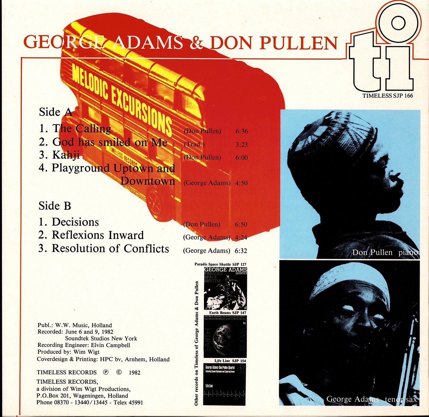 Cedar Walton With Curtis Fuller, Bob Berg, Sam Jones And Billy Higgins – Eastern Rebellion 3 Vinyl LP Kopie Kopie