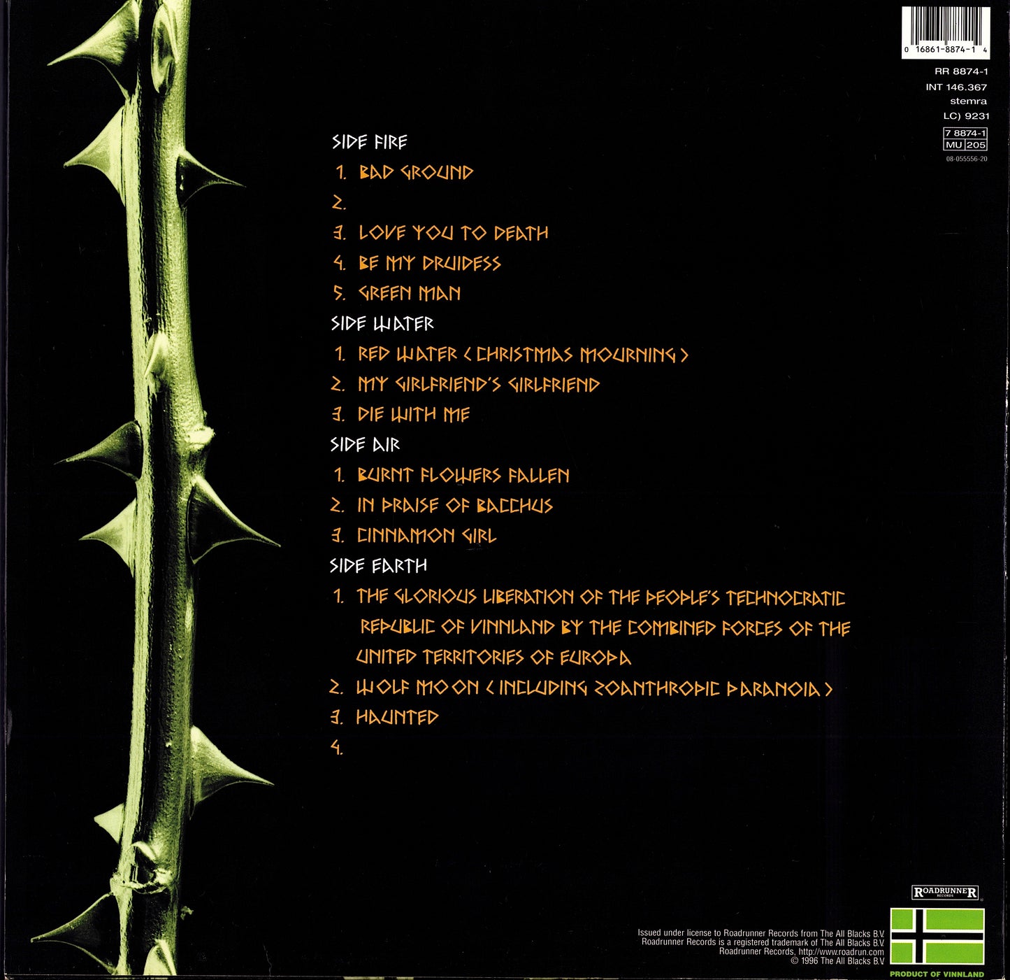 Type O Negative - October Rust (2xVinyl LP | NL Original | 1996)