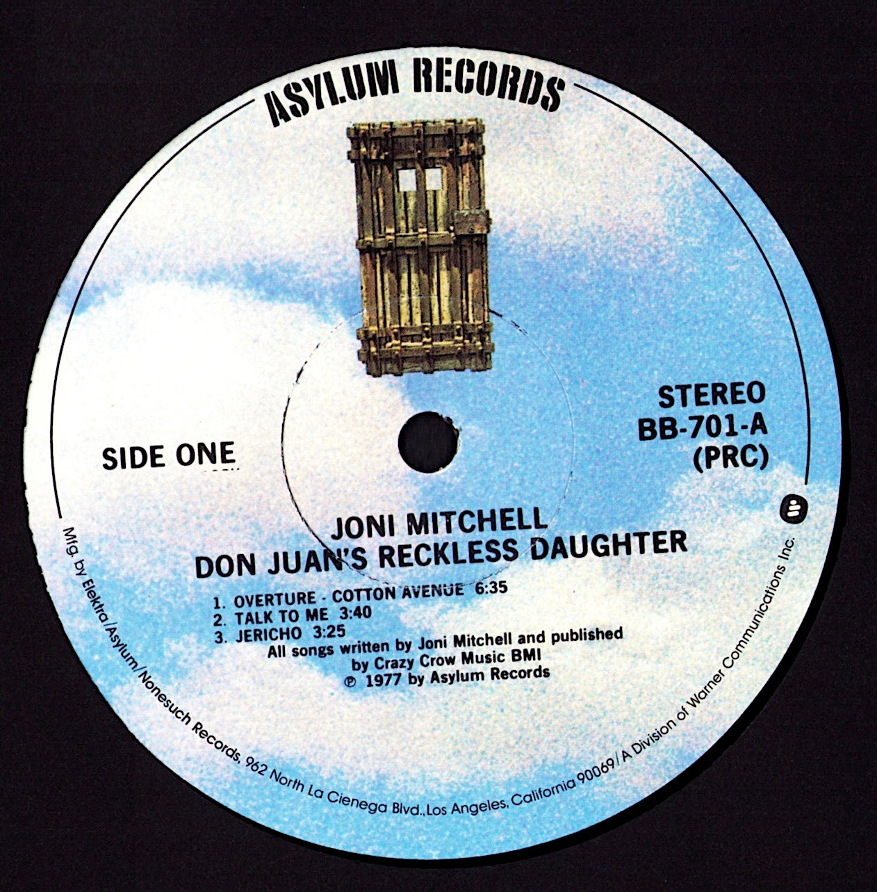 Joni Mitchell - Don Juan's Reckless Daughter Vinyl 2LP Kopie