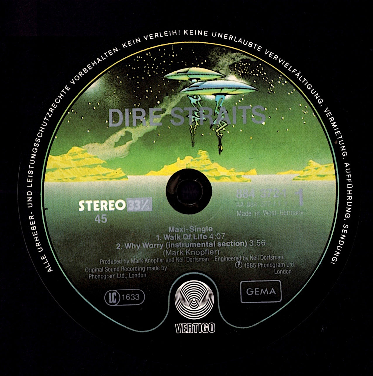 Dire Straits - Walk Of Life (Vinyl 12" | DE Original | 1985)