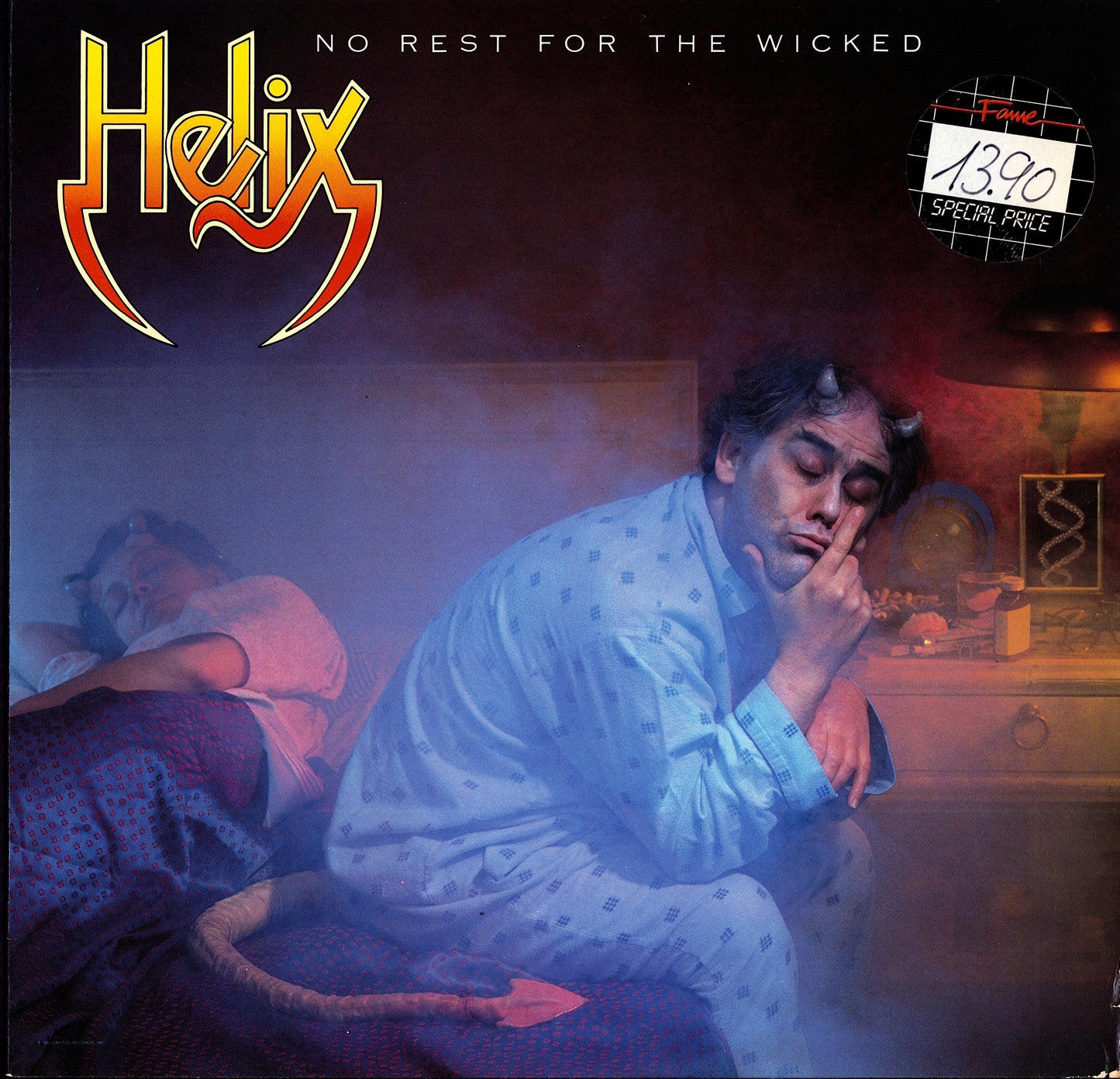 Helix ‎- No Rest For The Wicked Vinyl LP