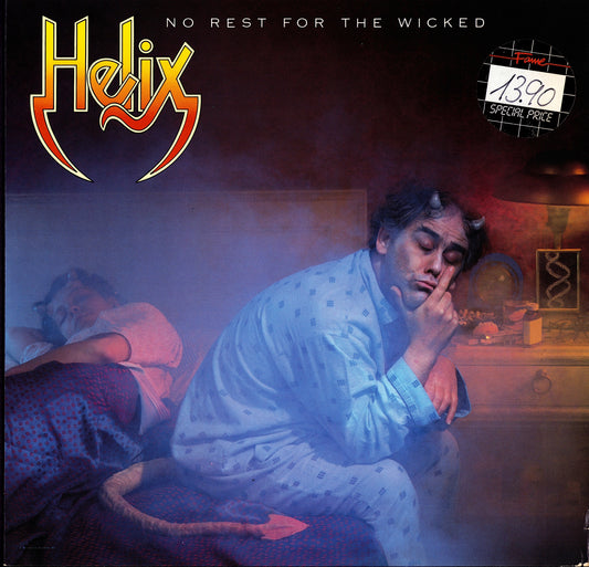 Helix ‎- No Rest For The Wicked Vinyl LP