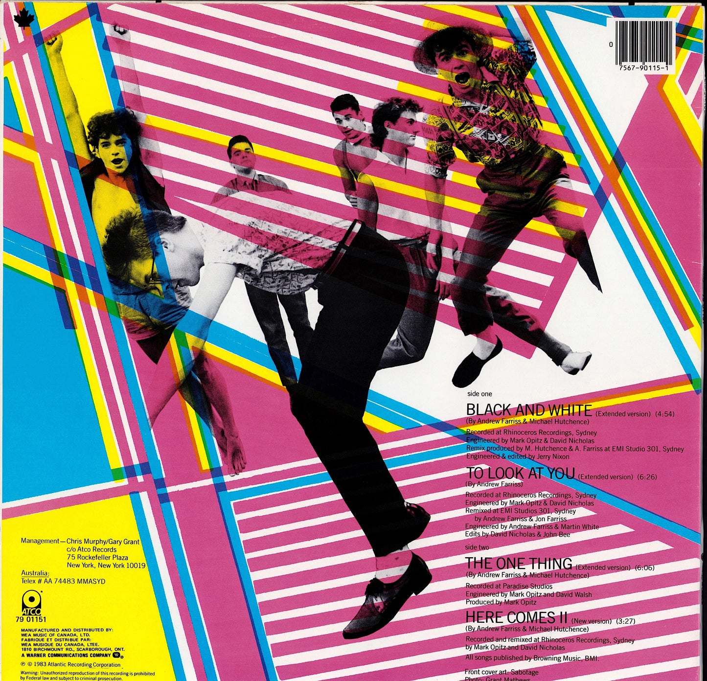 INXS ‎- Dekadance Vinyl 12" Maxi-Single