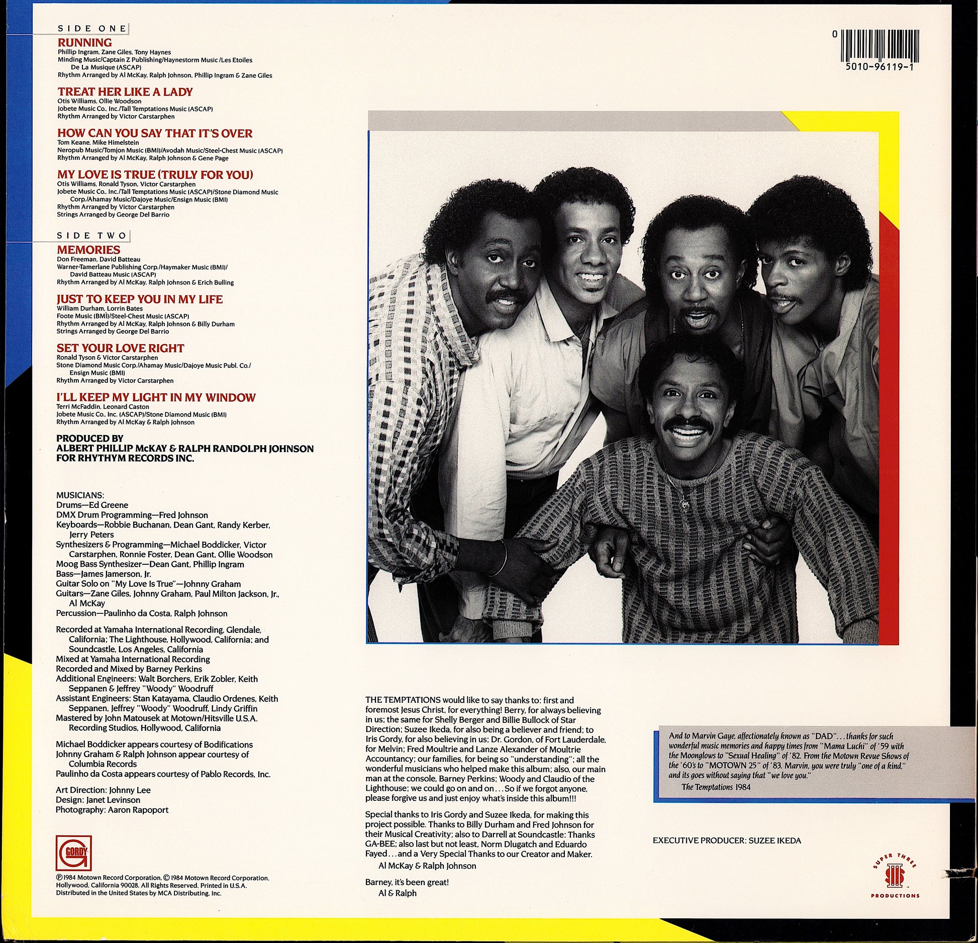 The Temptations - Truly For You Vinyl LP