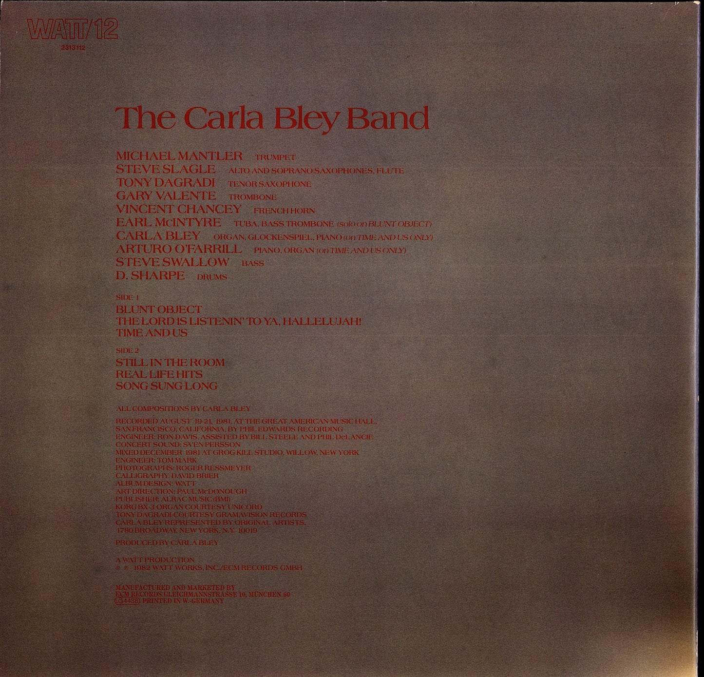 Carla Bley - Social Studies Vinyl LP Kopie