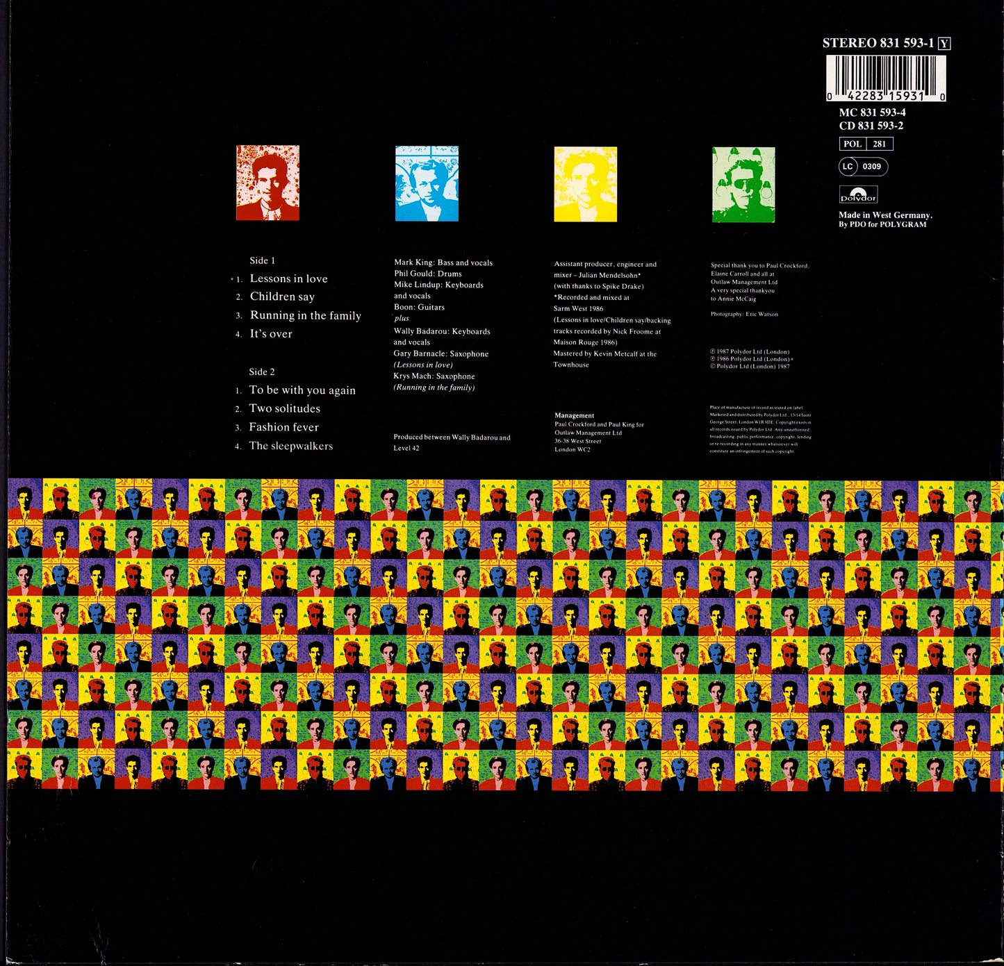 Level 42 – Running In The Family (Vinyl LP)