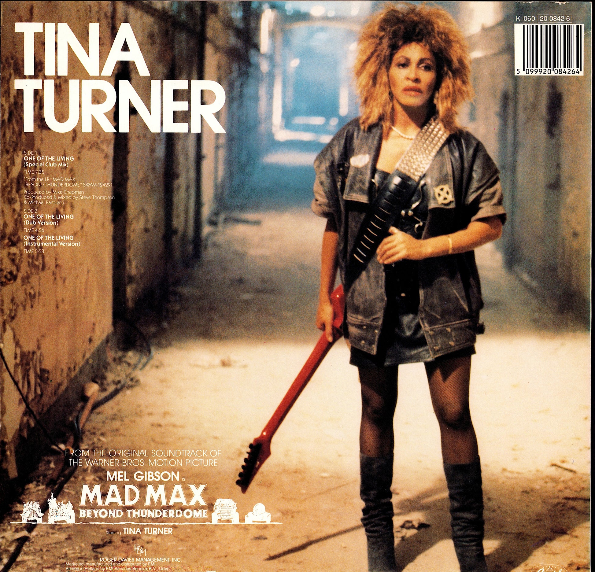 Tina Turner ‎- One Of The Living Special Club Mix Vinyl 12" Maxi-Single