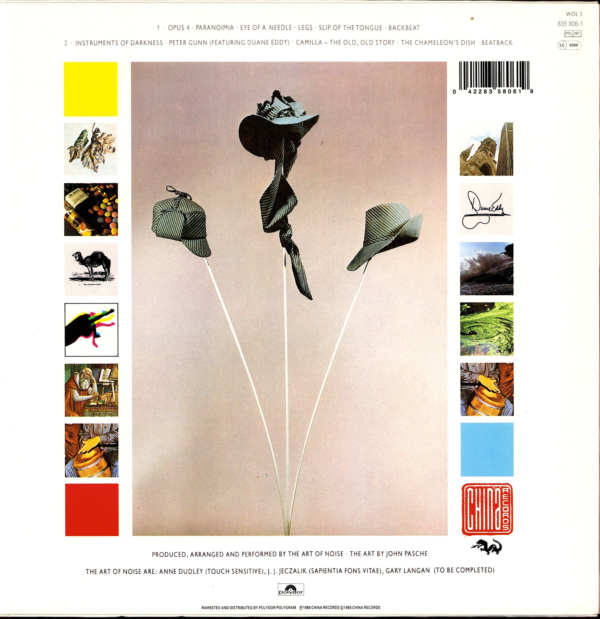 The Art Of Noise - In Visible Silence Vinyl LP | UK Original | 1986
