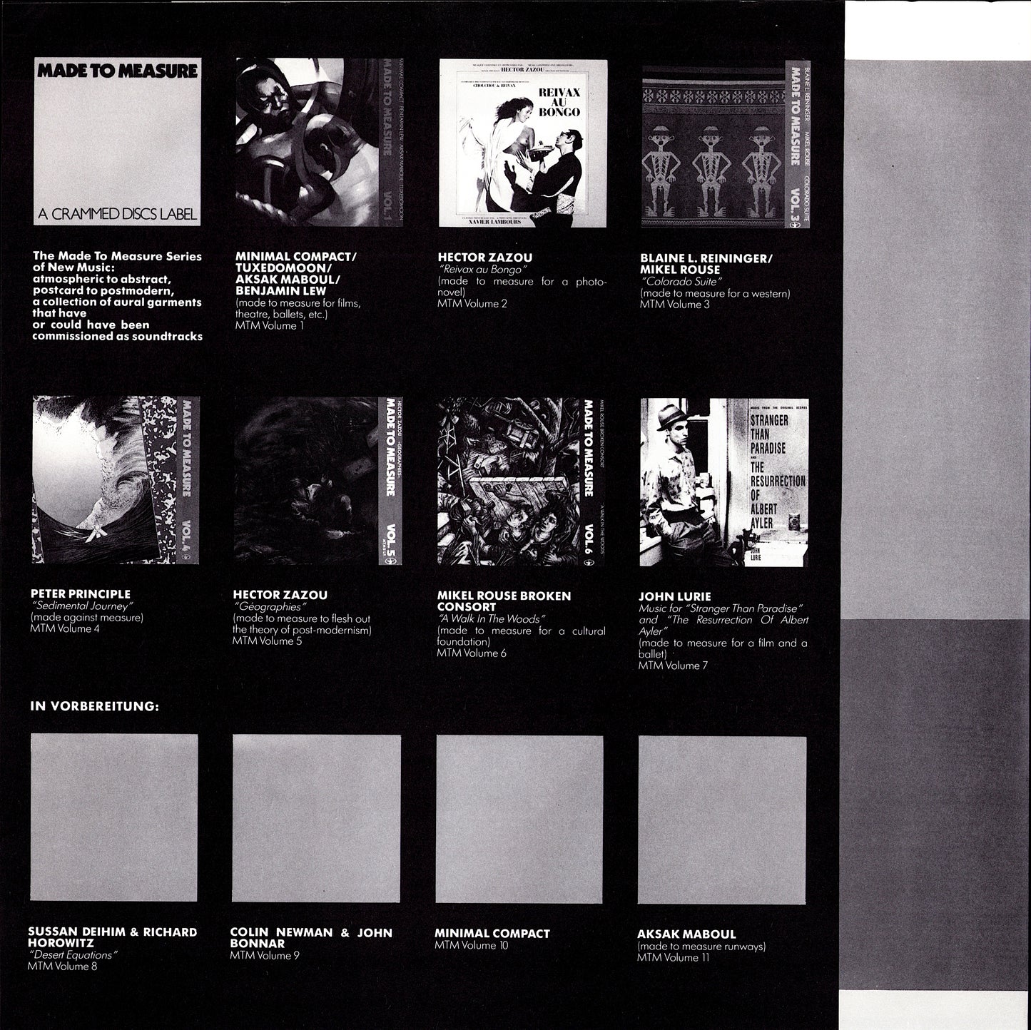 John Lurie – Stranger Than Paradise And The Resurrection Of Albert Ayler Music From The Original Scores Vinyl LP