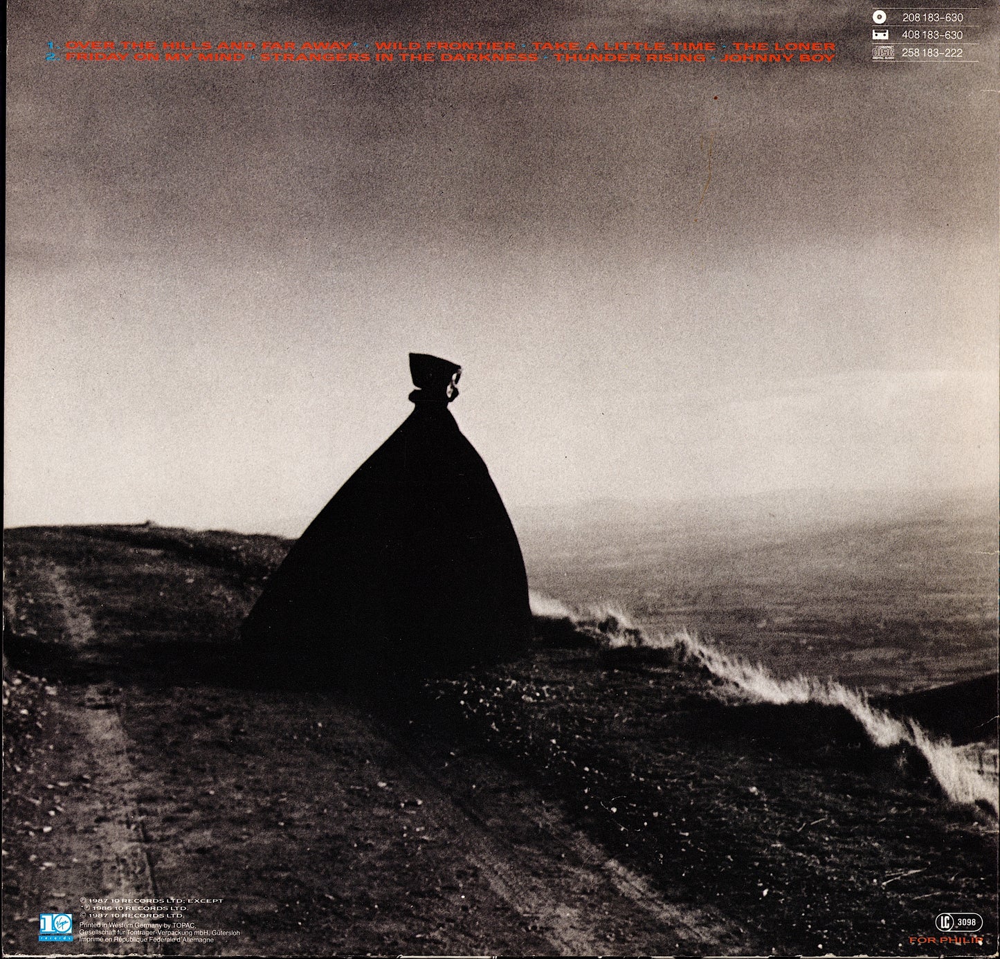Gary Moore – Run For Cover Vinyl LP | EU Reissue | 1985 Kopie