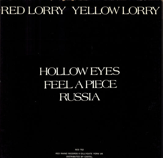 Red Lorry Yellow Lorry – Hollow Eyes (Vinyl 12")