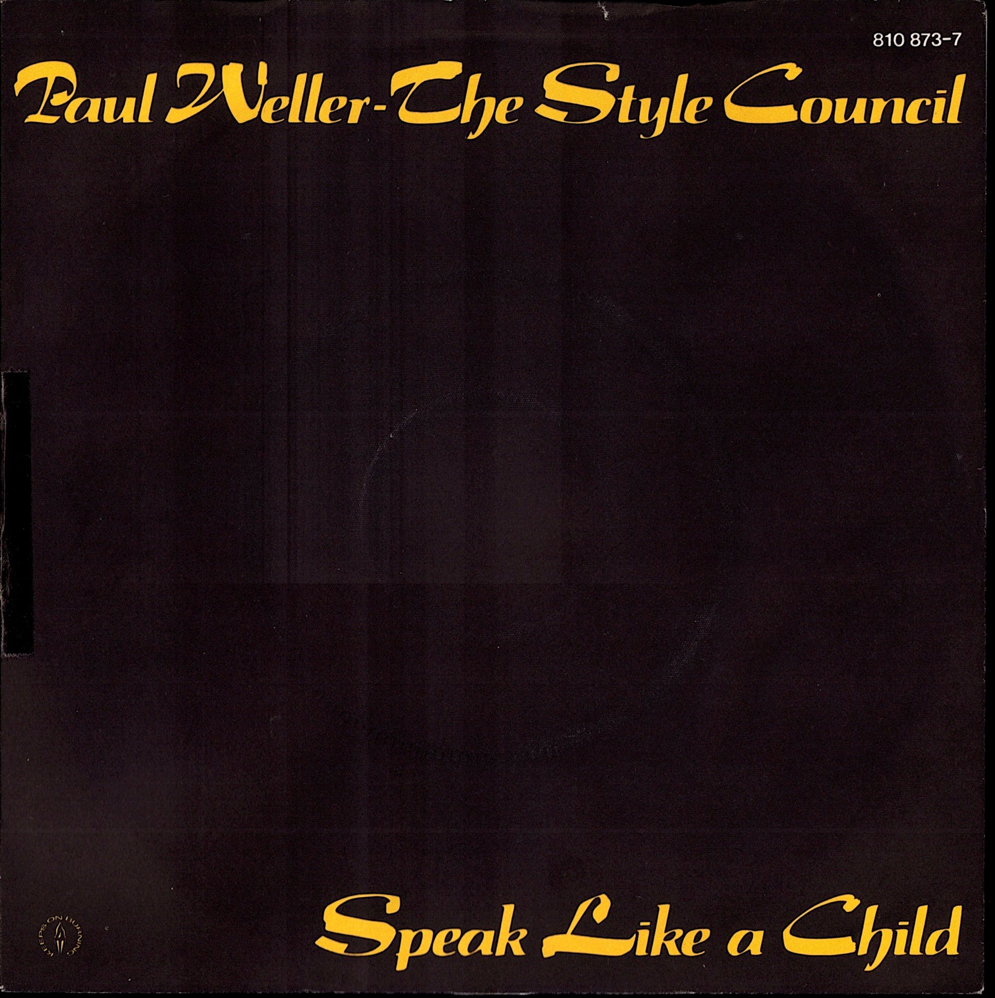 The Style Council - Speak Like A Child Vinyl 7" | DE Original | 1983
