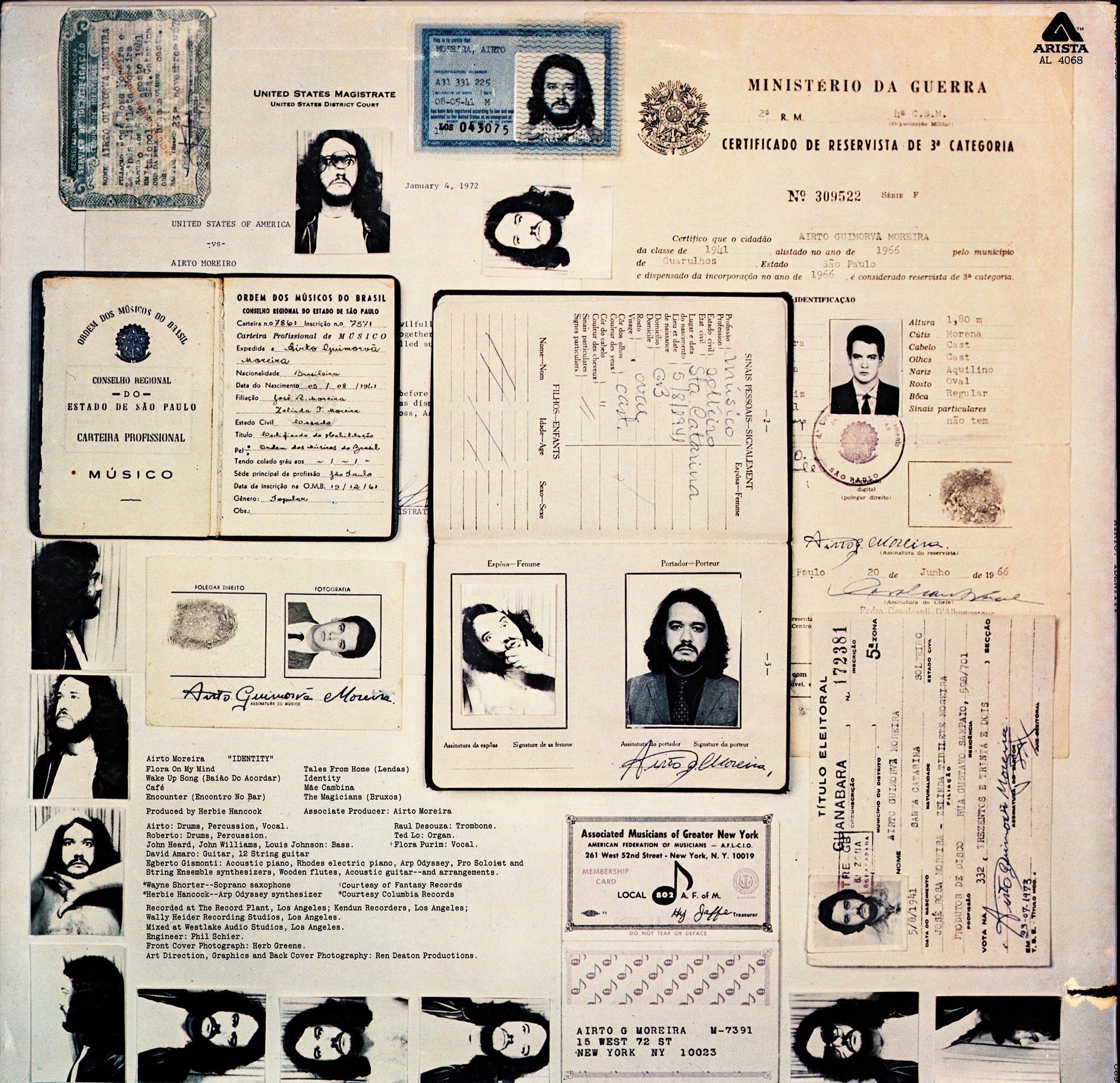 Airto – Identity Vinyl LP