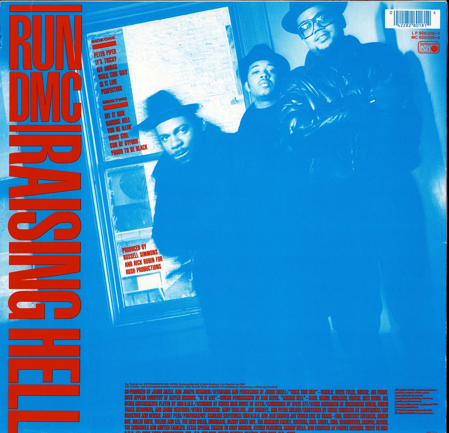 RUN DMC - Raising Hell Vinyl LP