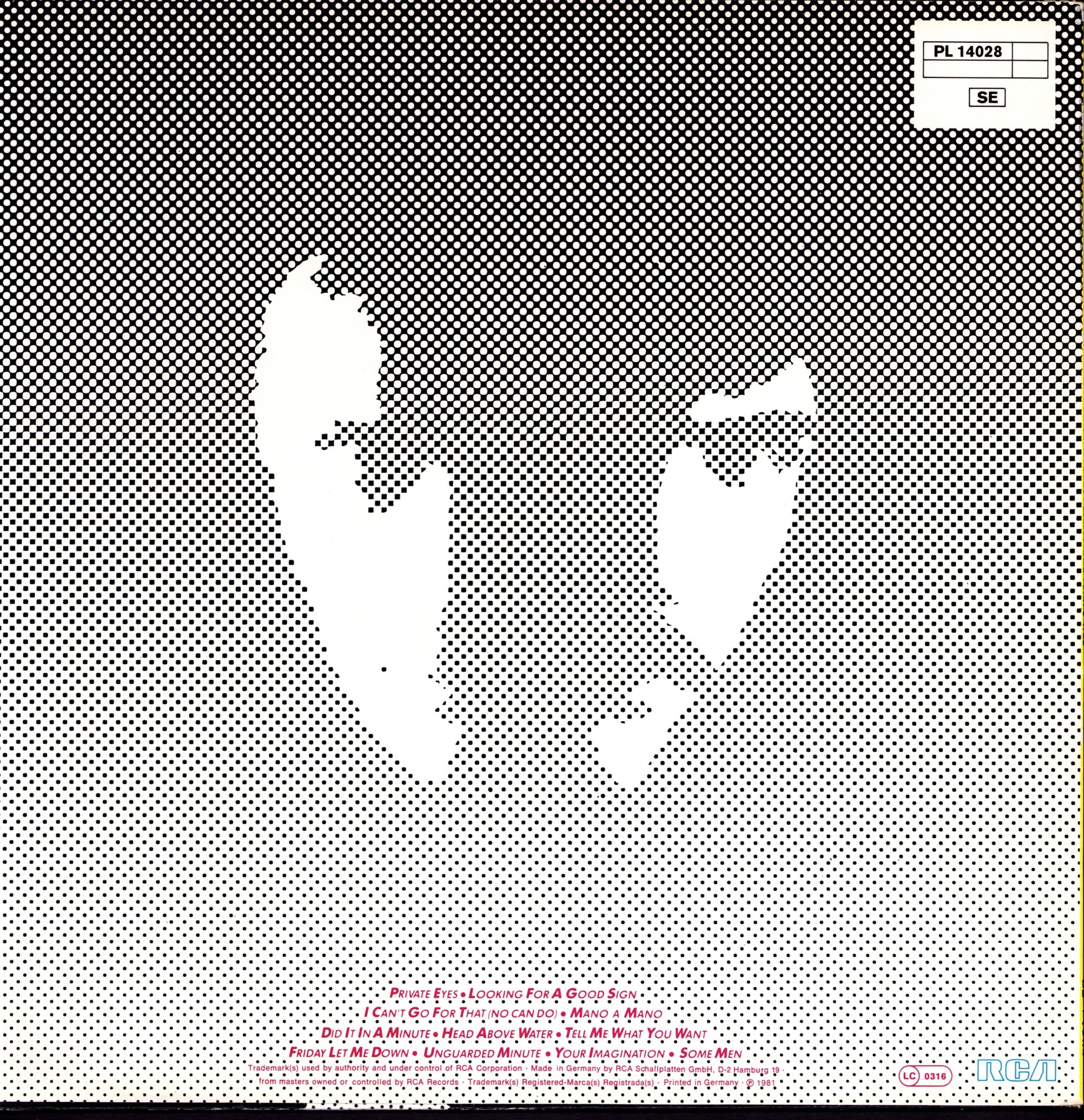 Daryl Hall & John Oates – Private Eyes Vinyl LP