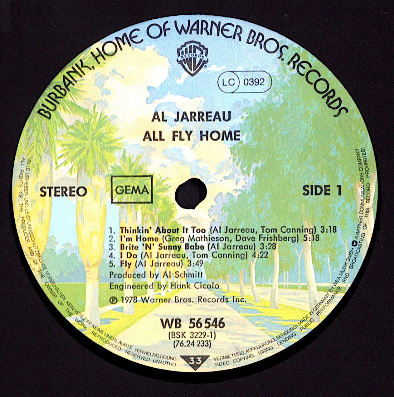 Al Jarreau – Jarreau Vinyl LP Kopie