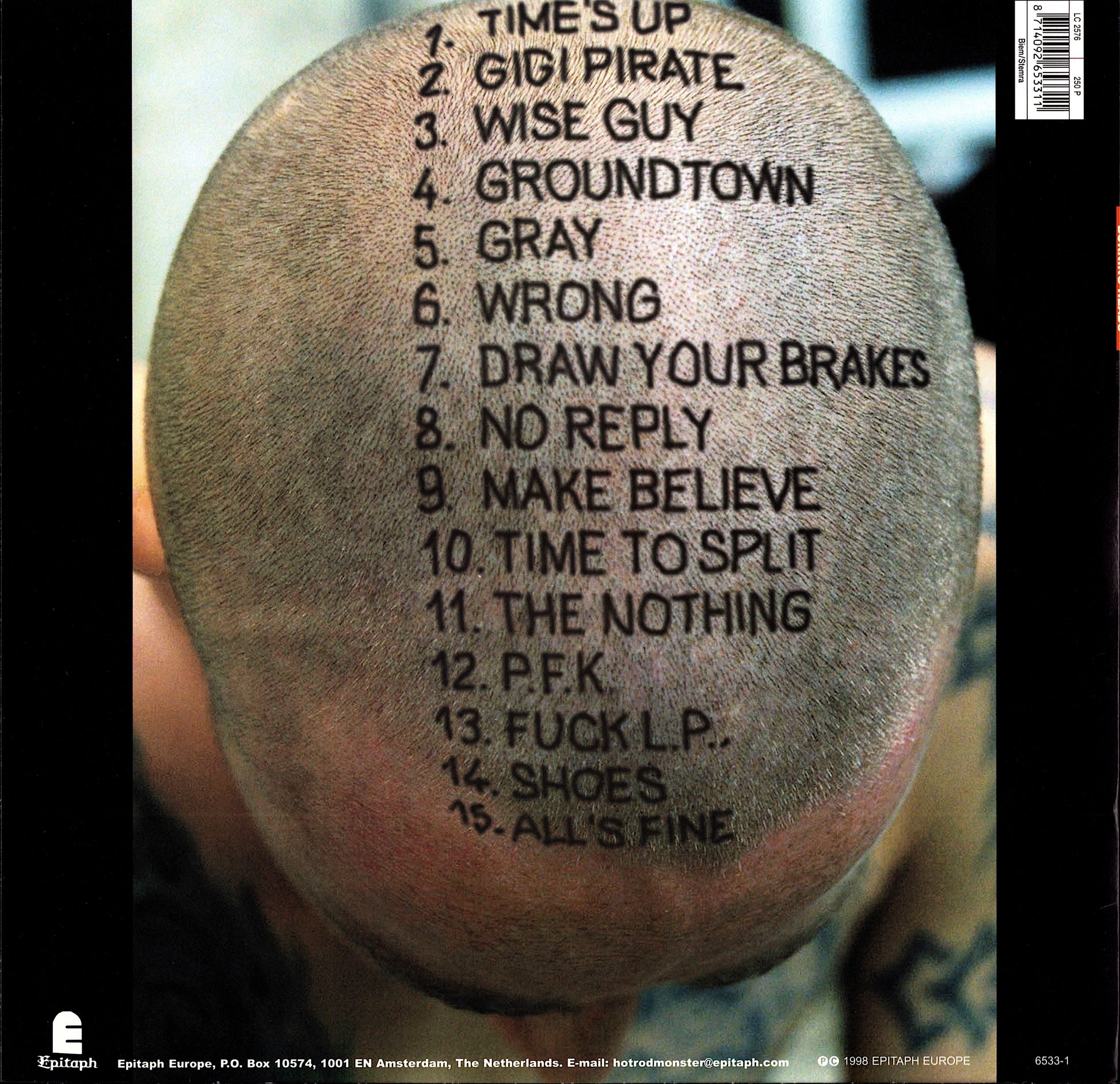 Taking Back Sunday – Tell All Your Friends Orange Translucent Vinyl LP Limited Edition Kopie