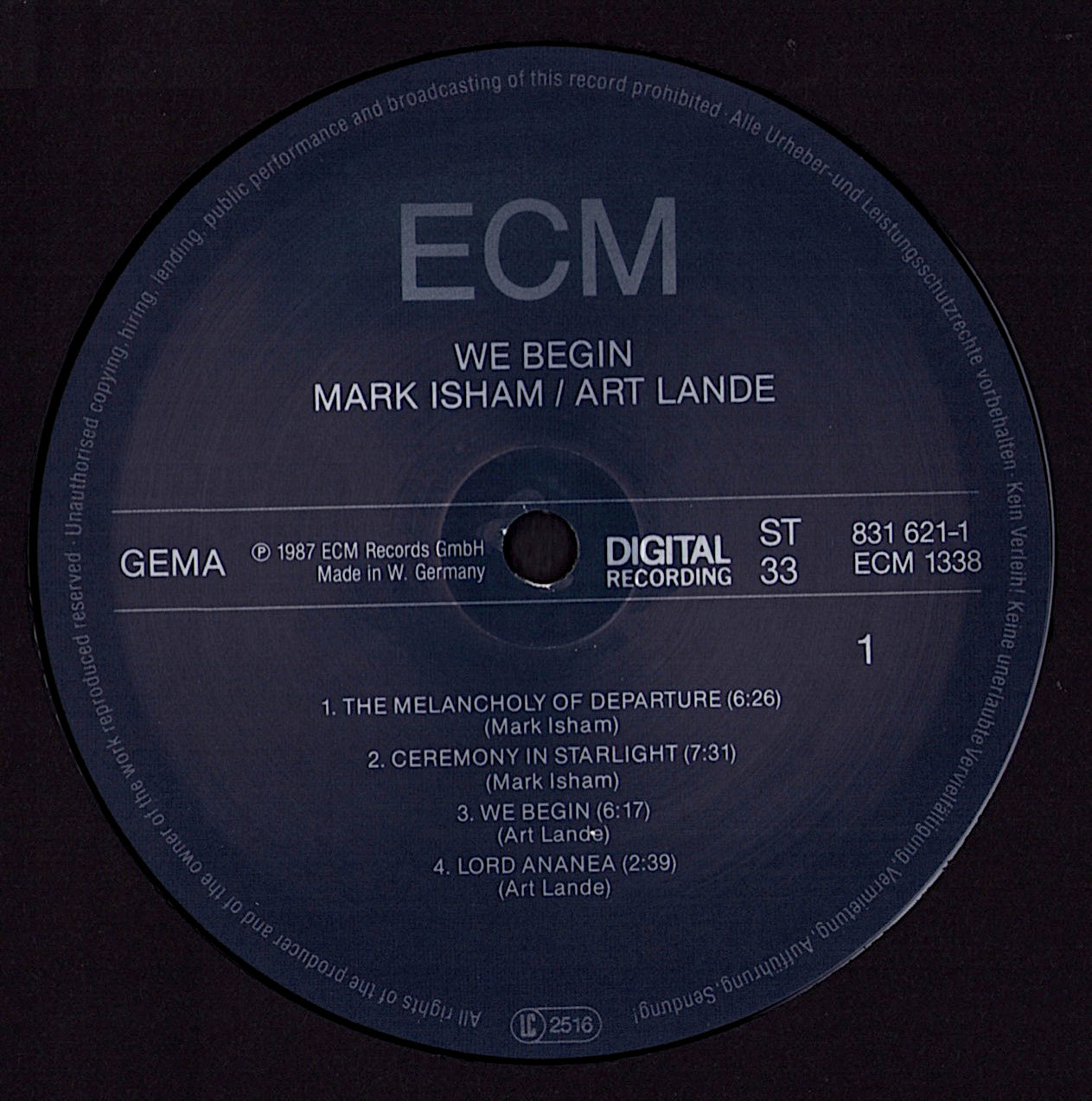 Rainer Brüninghaus – Freigeweht Vinyl LP Kopie Kopie