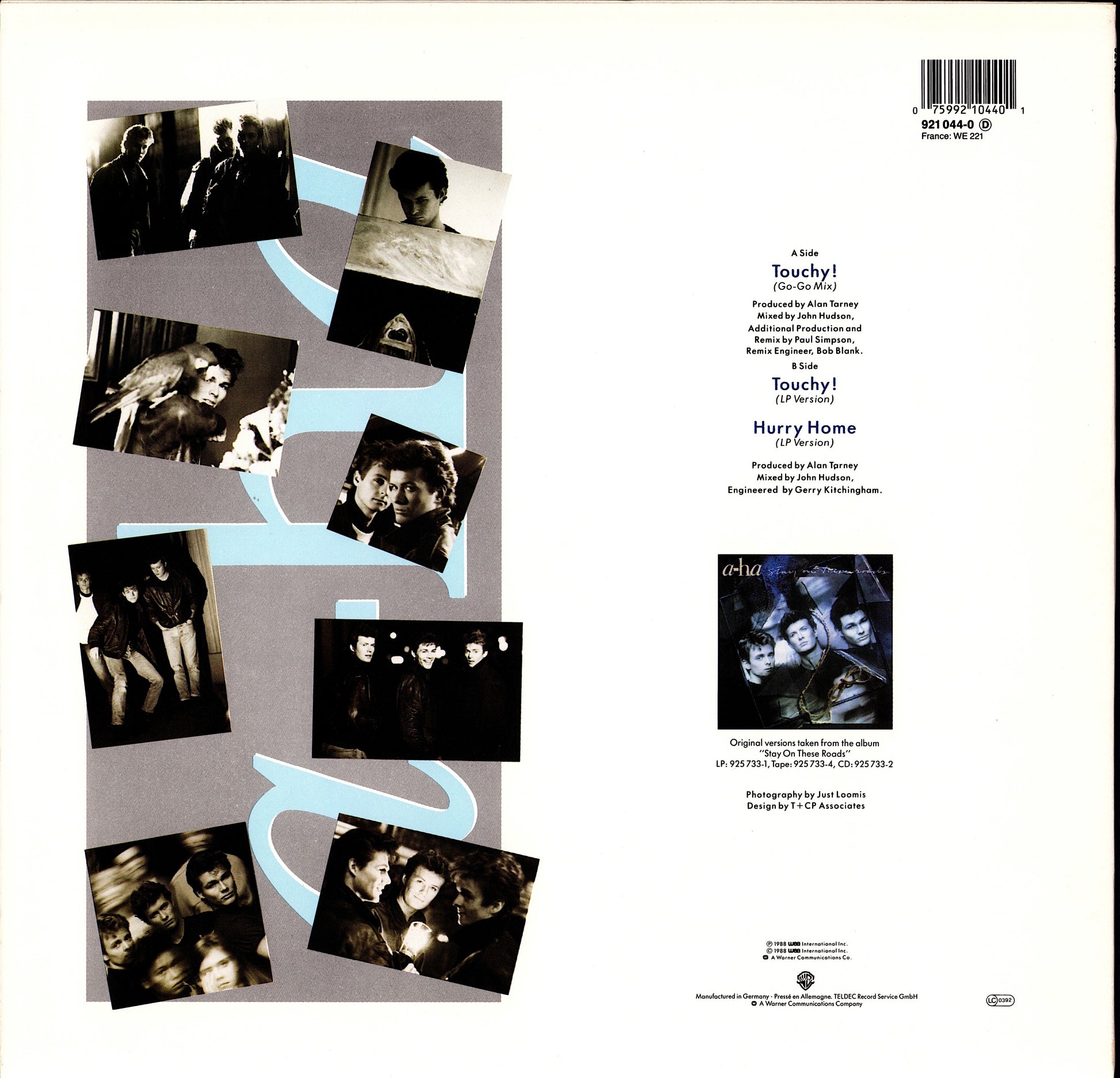 a-ha - Manhattan Skyline Extended Remix Vinyl 12" Maxi-Single Kopie