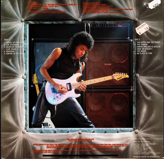 Tony MacAlpine - Edge Of Insanity (Vinyl LP | EU Original | 1986)